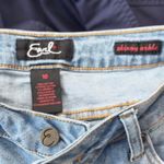 Earl Jean Earl Jeans Womens Skinny Ankle Stretch Size 10 Pearl Embroidery Mid Rise Denim Photo 6