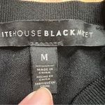 White House | Black Market Black Knit Halter Top Size M Photo 1