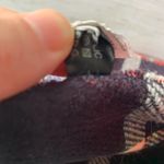 NWT Tasha Plaid Blanket Scarf in Red Photo 4