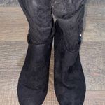 Black Tall Boots Women’s 7 1/2 Size 7.5 Photo 4
