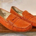 Nine West  Hi Five Orange Slip On Moccasins Photo 0