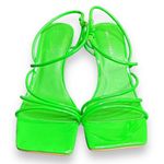 Marc Fisher Dareta Pump Sandal Women's BRIGHT GREEN Sandal Sz 9 Photo 1