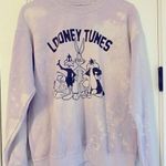 Looney Tunes  Official Women’s Sweatshirt Tie Dye Style Size Medium Photo 0