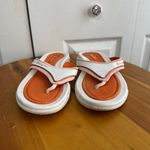 Champion orange white memory foam flip flops size 8 Photo 3