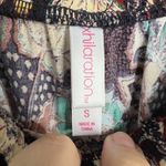 Xhilaration Romper Size S Long Sleeve Off Shoulder Crochet Trim Boho Floral Photo 1