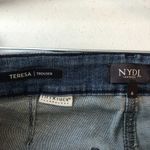 NYDJ  Womens Straight Leg Theresa Trouser Jeans High Rise Medium Wash 6 Photo 2