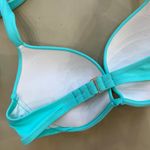 PINK - Victoria's Secret Turquoise Push-Up Bikini Top Photo 2