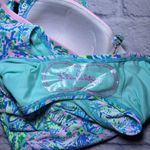 Lilly Pulitzer Sz 10 Surf Blue SOLEIL IT ON ME JAGGER SWIMSUIT One Piece NWT Photo 13