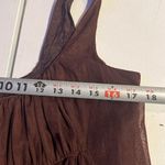 Moulinette Soeurs Anthropologie Meadow Brown Tulle Dress Size 10 Photo 8