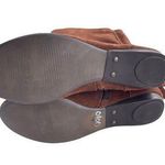 B. Makowsky Ripley Suede Leather Riding Boot Back Tie Boho Equestrian Pocahontas Brown Size 7 Photo 5