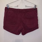 Hollister  chino midi short longest length 4” inseam burgundy Summer shorts Photo 3