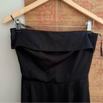 Reformation NWT Black Johan Elegant Strapless Dress Photo 4