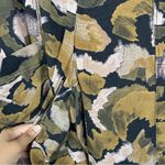 Democracy Printed Cotton Crop Wide Leg Pull On Pockets Pants Women’s Sz XL Photo 8