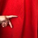 Talbots Red Quilted 1/4 Zip Cotton Fall Sweatshirt Pullover Pima Cotton Blend Photo 5