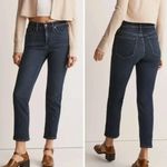 Madewell NEW Mid-Rise Stovepipe Jeans in Dahill Wash, 24 Photo 1