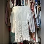 Showpo can i be your honey plunge balloon sleeve mini dress White Size 2 Photo 2