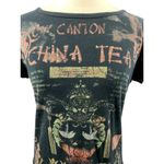 Susan Lawrence Canton China Tea Graphic T-Shirt M 100% Cotton Vintage Style Photo 3