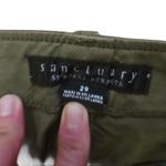 Sanctuary  Standard Surplus Cargo Pants Olive Green Women's Size 29 Photo 3