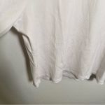 Good American  Long Sleeve Cropped Crewneck Top White Photo 6