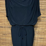Jessica Simpson ‎ Black Cowled Sleeve Dress Photo 0