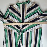 Chico's Travelers Striped Open Cardigan Size 3 XL Lightweight Sheer Boho Stretch Photo 9
