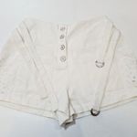 Tularosa Valentina Embroidered Shorts in White Small Photo 2