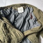 Anthropologie Hei Hei Green Quilted Riding Jacket Small Photo 5