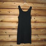 Anthropologie NWT Yoana Baraschi Black Sequin Fitted Knit Dress Photo 4