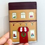 Kate Spade Oh What Fun Gingerbread House Small Slim Cardholder # KJ072 Photo 0
