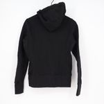 American Giant Black Cotton Full Zip Hoodie Women's XS Made in USA Photo 6