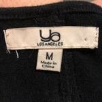 YA Los Angeles  Sweater Swing Button Dress Black M Photo 8