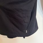 Eddie Bauer Women's Medium Black Sherpa Open Front. Hoodie Sweater Pockets Soft Photo 4