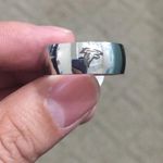 Silver Titanium Atlanta Falcons Ring Photo 2
