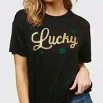 Fantastic Fawn Lucky Graphic Tee Top‎ Photo 0