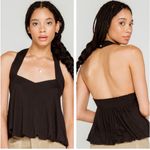Free People cece halter bubbled top size L nwot Photo 5