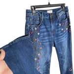 Driftwood Women’s Kelly Bootcut Strawberry Blossom Embroidered Jeans Photo 3