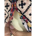 Khaadi Pret Short Tunic Top Blouse Pink Multicolored Middle Eastern Nwt size 10 Photo 9