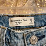 Abercrombie & Fitch The Skinny High Rise Light Wash Jeans, 0/25 Short Photo 2