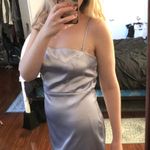 Lulus NWT Cinderella Light Blue Satin Mini Dress costume Photo 1