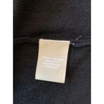 Joan Vass  Studio Cardigan Sweater Womens Medium Black‎ Minimal Closet Staple Photo 5