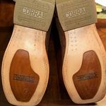 Corral  Brown/Red Cowboy Leather Pull on Boots(Size 8.5) Photo 3