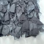 Alice + Olivia  Black and White Silk Blend Ruffle Skirt Mini Dress Size 2 Photo 5