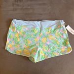Lilly Pulitzer NWT luxletic bicci short UPS 50+ bluette make lemonade Photo 1