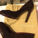 Sergio Rossi  vero cucio suede italian pumps 39 Photo 1