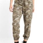 American Eagle  Camo Drawstring Cargo Pants Jogger Small Green Lightweight Photo 0
