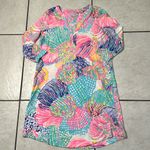 Lilly Pulitzer  Roar of the Seas Ali V‎ Neck 3/4 Sleeve Photo 2