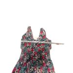 Yuna Fashion Floral Shorts Romper Maxi Dress Sz L/XL NWT Black Size L Photo 3