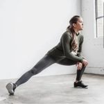 Nobull | Waffle Knit Mock Neck Long Sleeve in Green size XS Photo 1