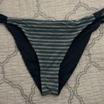 Hurley Striped Blue  Reversible Bikini Bottom Photo 0