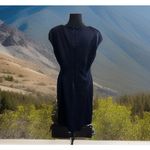 Connected Apparel Chic Women's Texture Striped Sheath Dress Sz 12 Sweet Photo 3